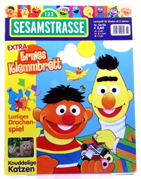 123 Sesamstrasse (Sesame Street) Zeitschrift - Lernen, Spielen, Spaß haben Nr. 6 (2006) von Panini